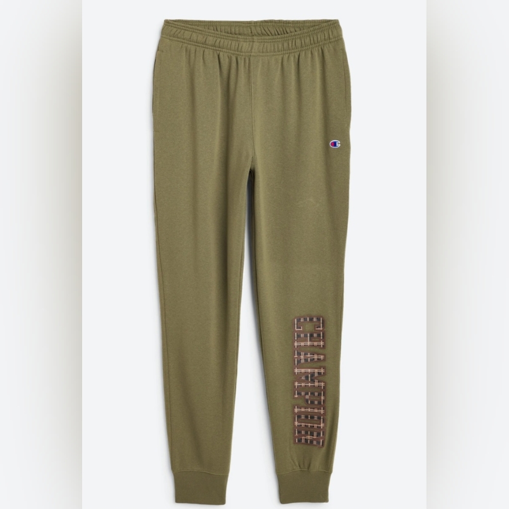 Champion Power Blend Olive Graphic Jogger